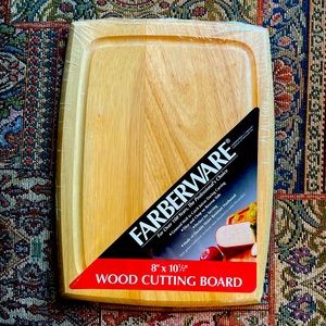 Farberware Wood Cutting Board, 8” x 10.5”